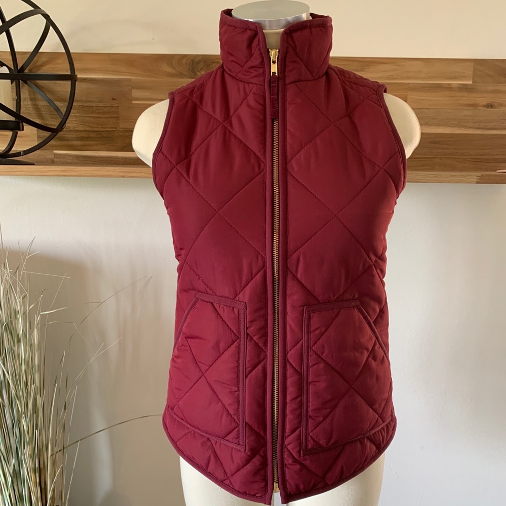 J Crew Quilted Vest